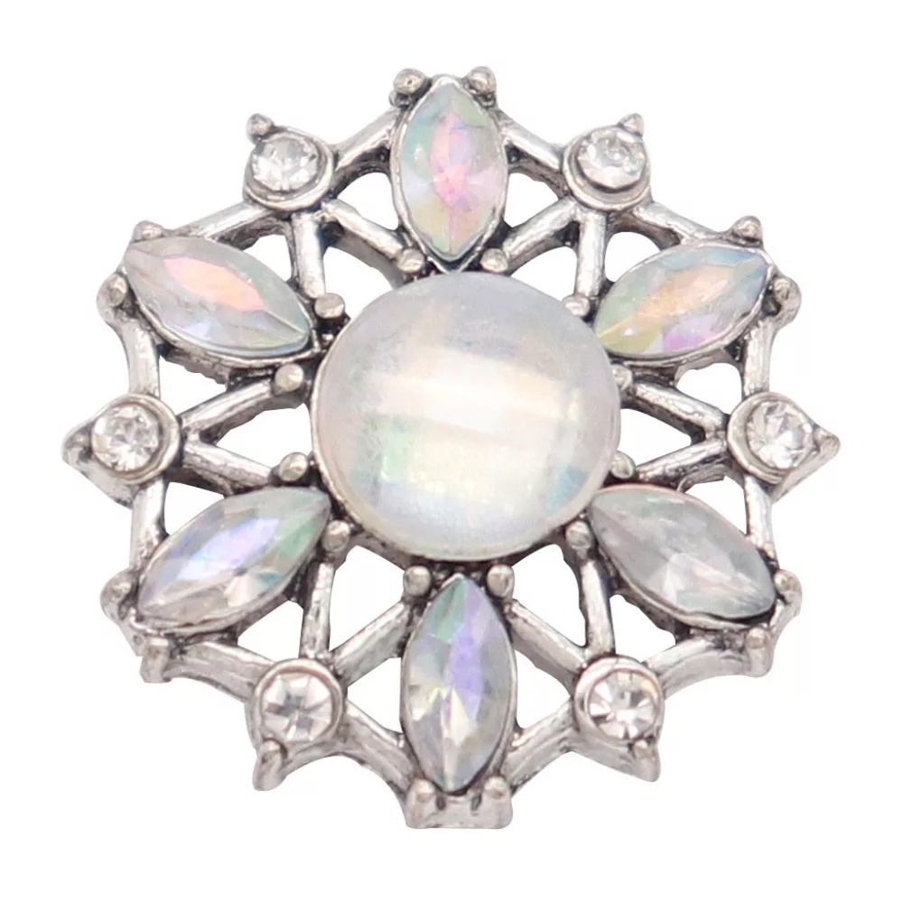 Flower snap for snap jewelry New